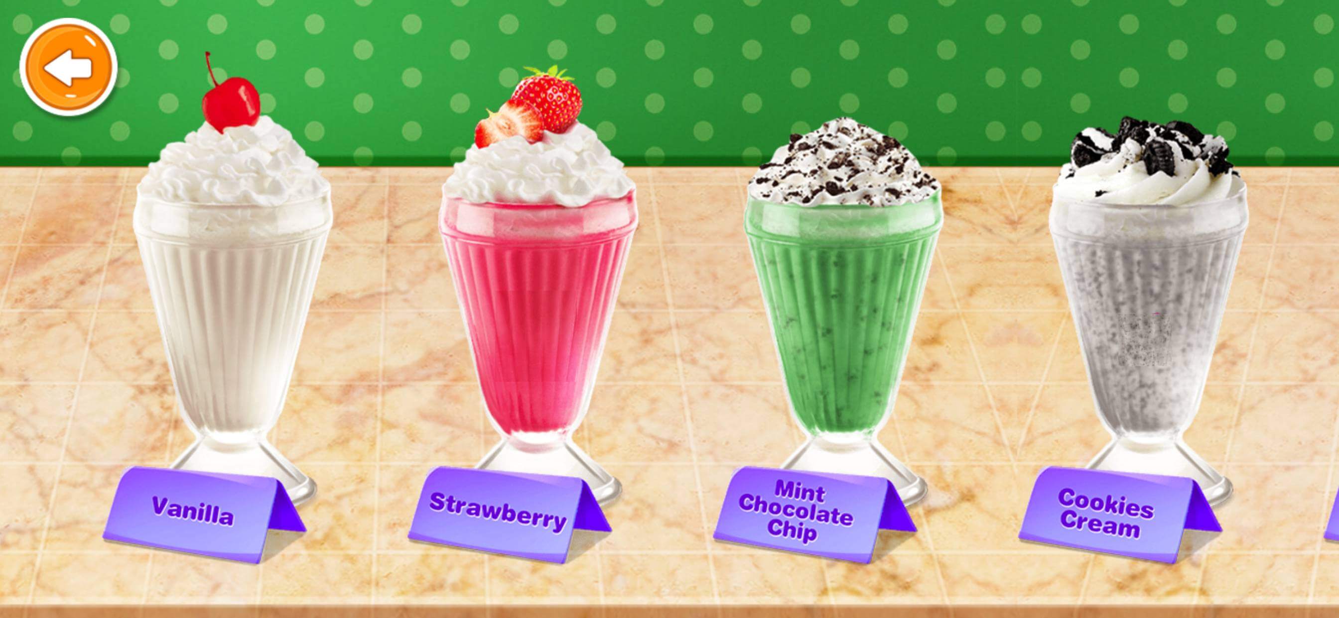 Fast food kitchen game with burger and fries recipe customization